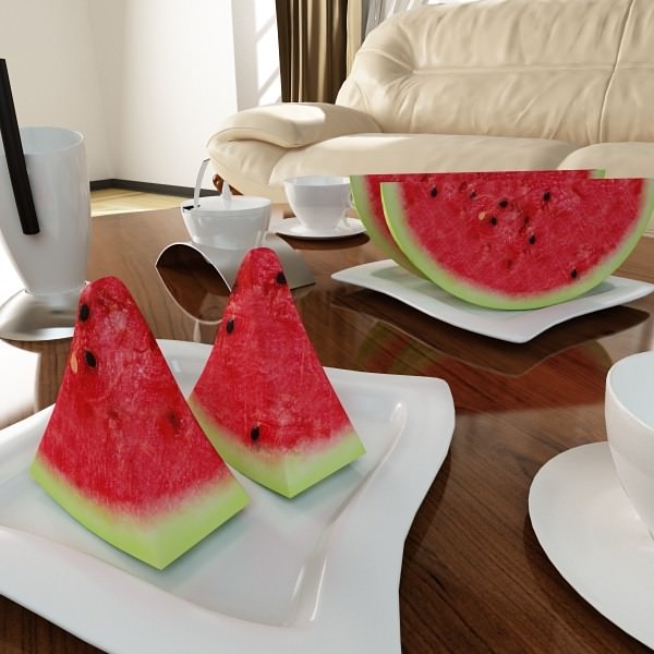 17 Fruits Collection High Res Textures 3D model_86