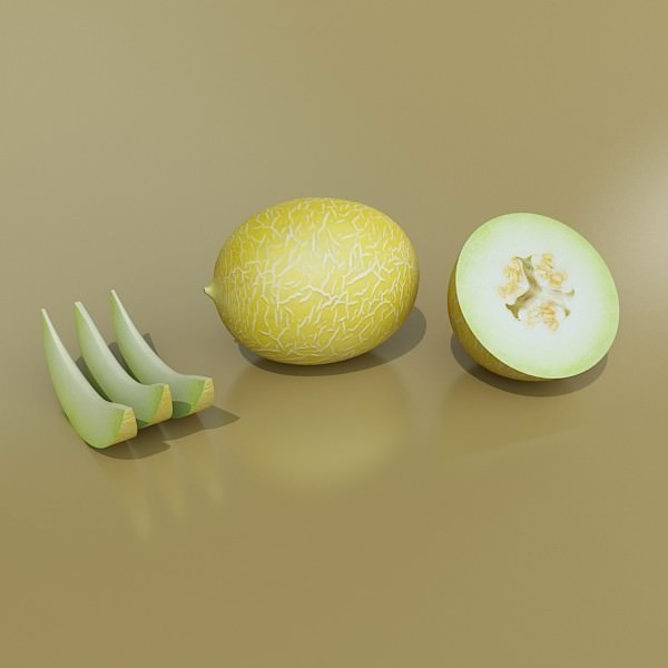 17 Fruits Collection High Res Textures 3D model_56