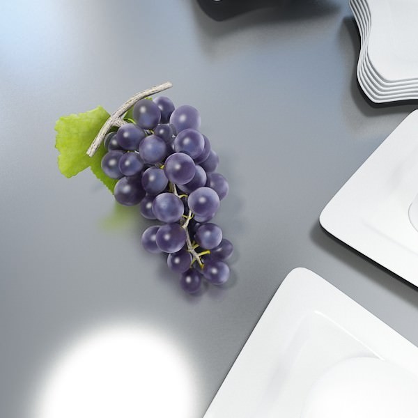 17 Fruits Collection High Res Textures 3D model_28