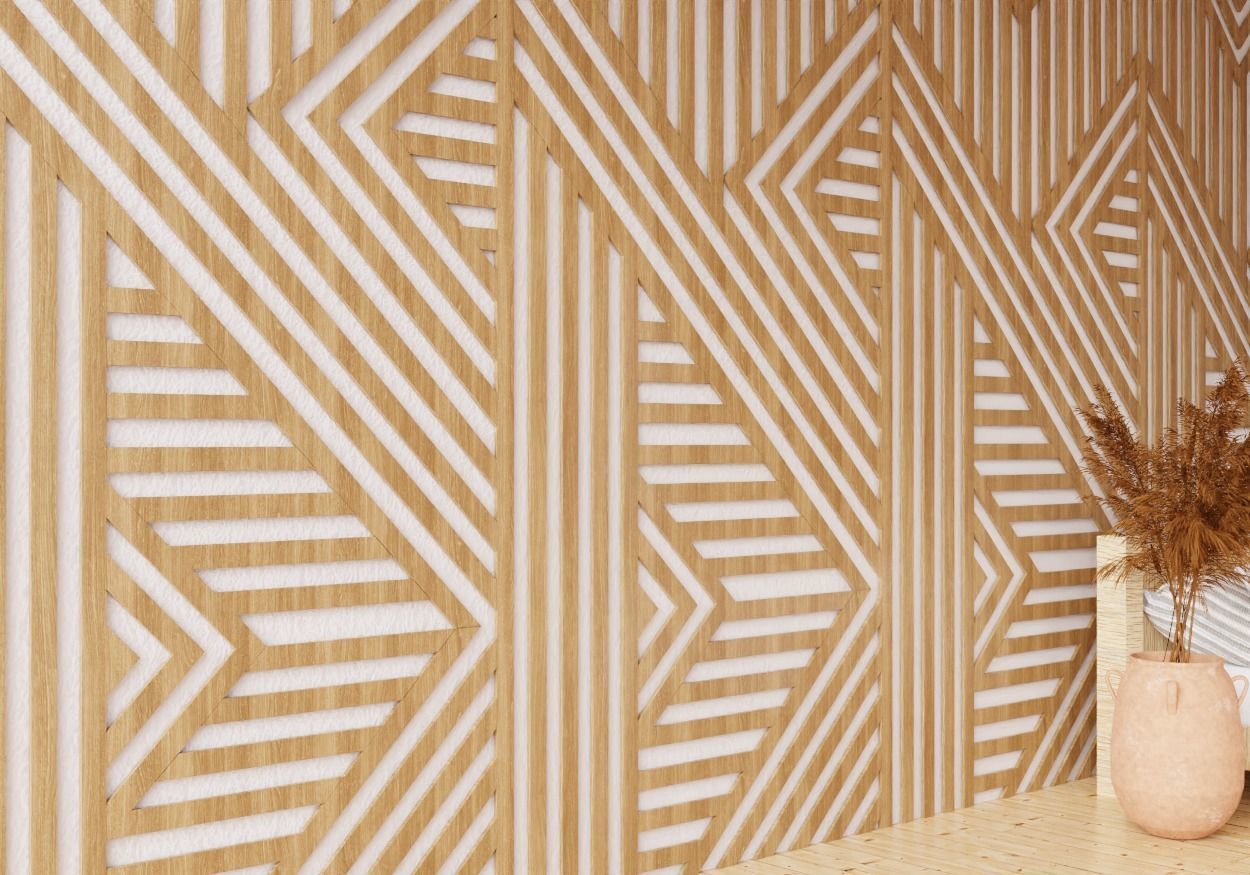 Wall wood seamless set2 V19 3D model_1