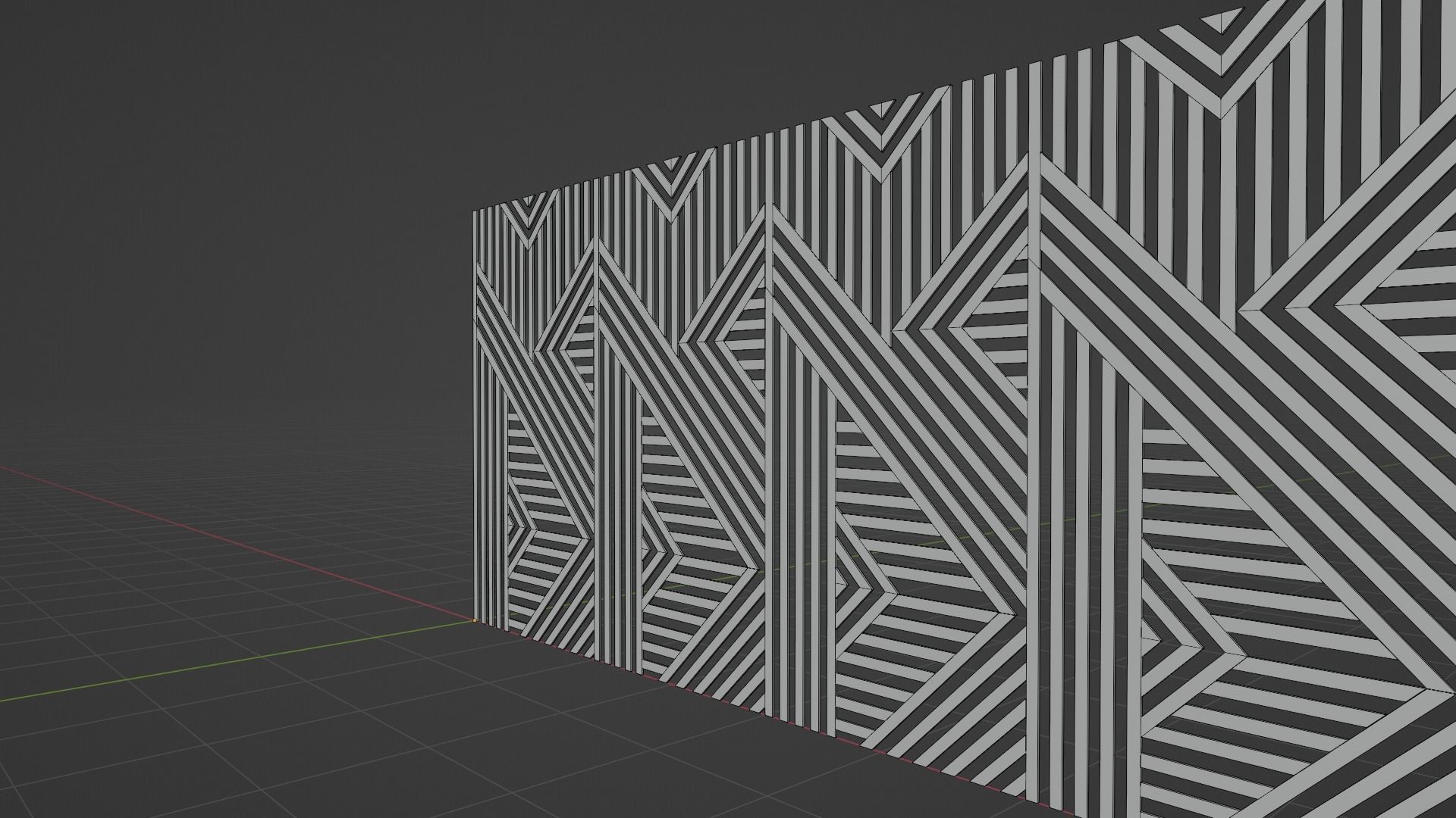 Wall wood seamless set2 V19 3D model_4