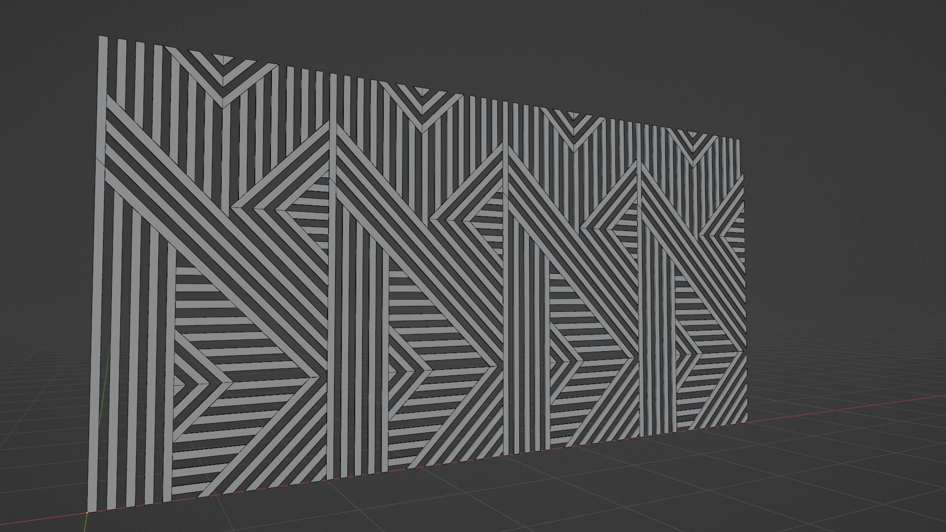 Wall wood seamless set2 V19 3D model_3