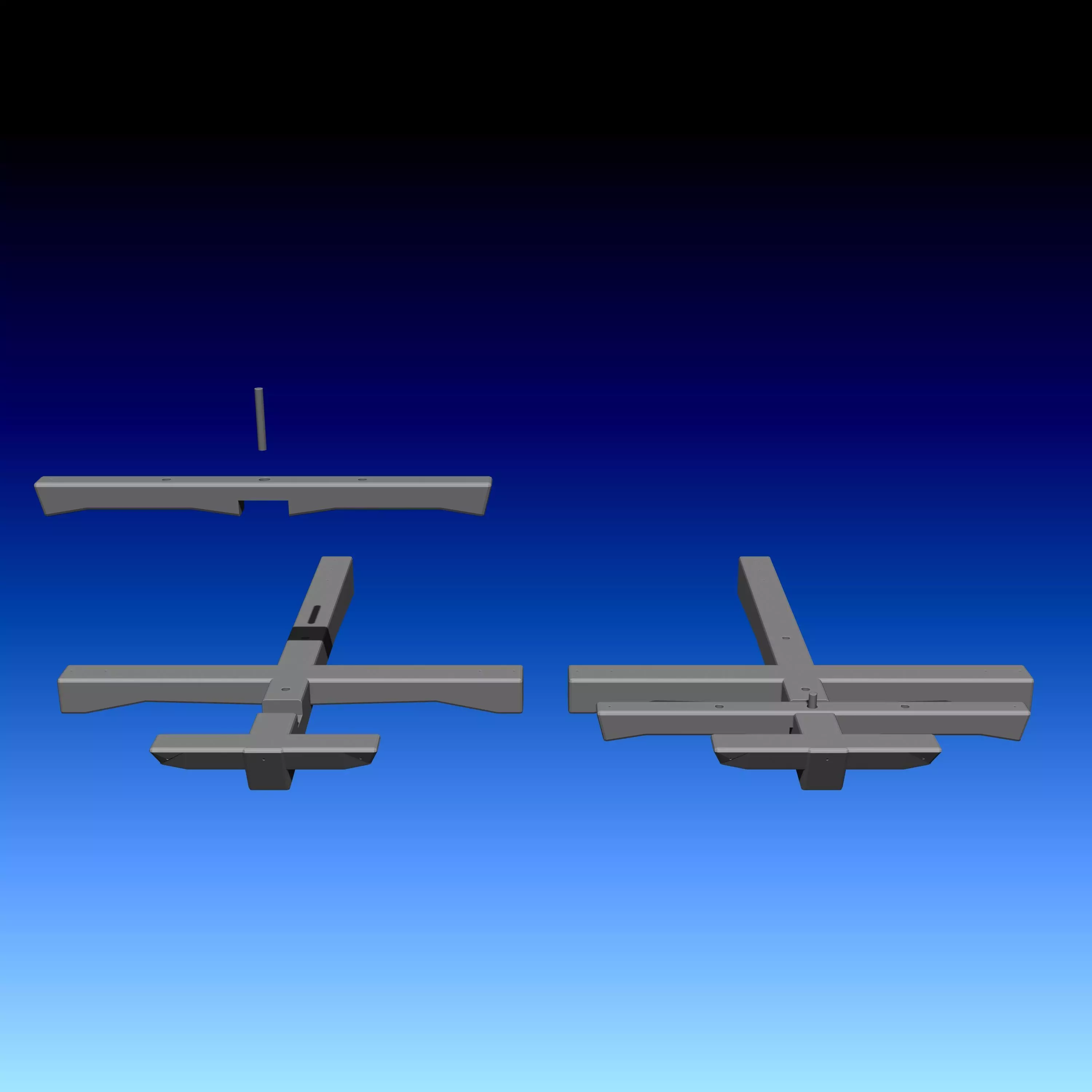 Control basico de marioneta Basic string puppet control Free 3D print model