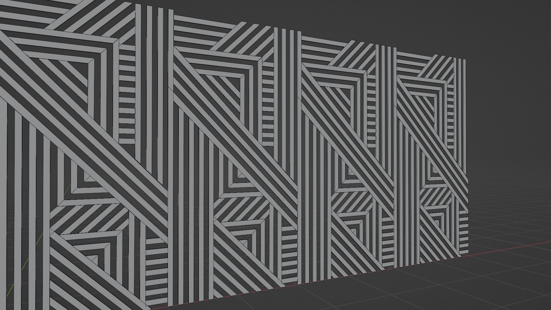 Wall wood seamless set2 V20 3D model_3