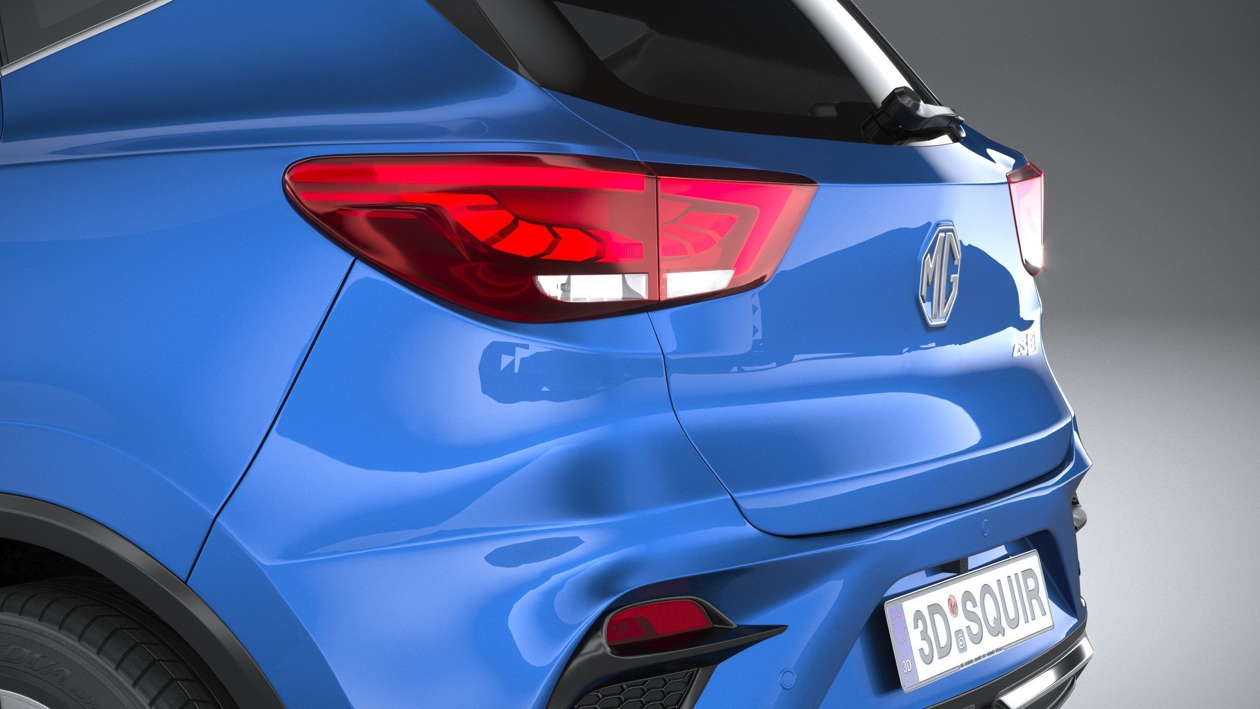 MG ZS EV 2022 3D model_6