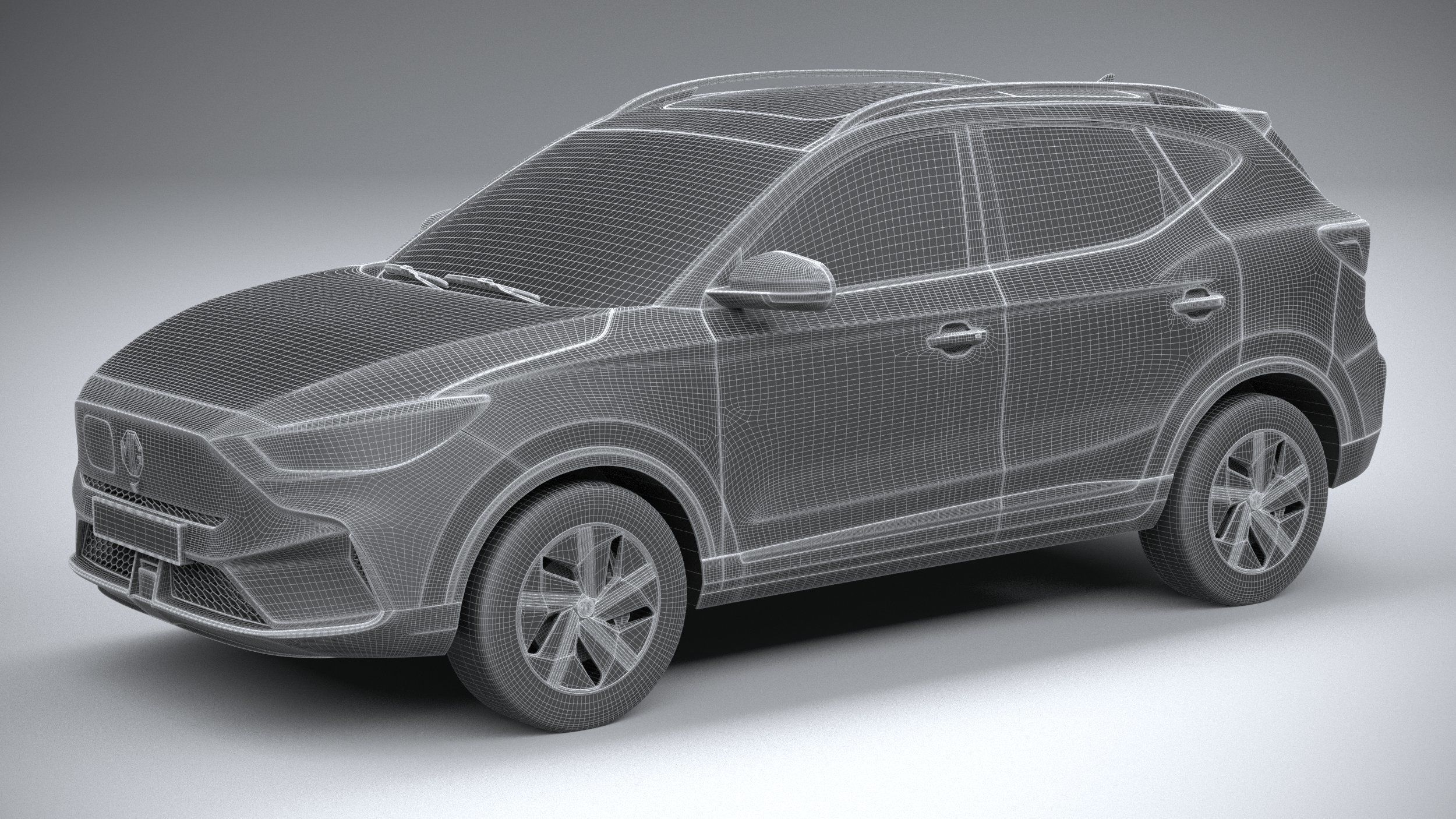 MG ZS EV 2022 3D model_19
