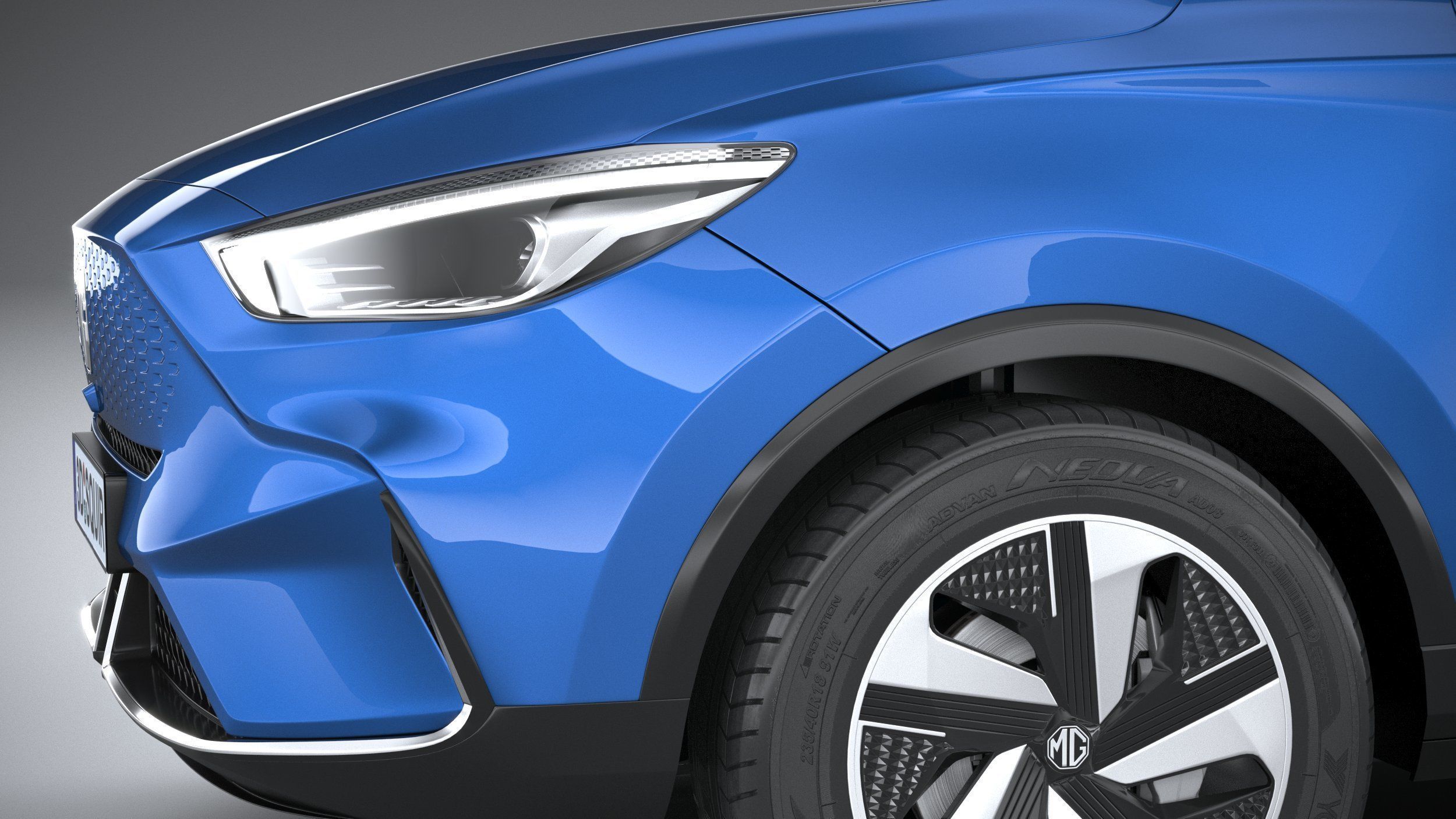 MG ZS EV 2022 3D model_3