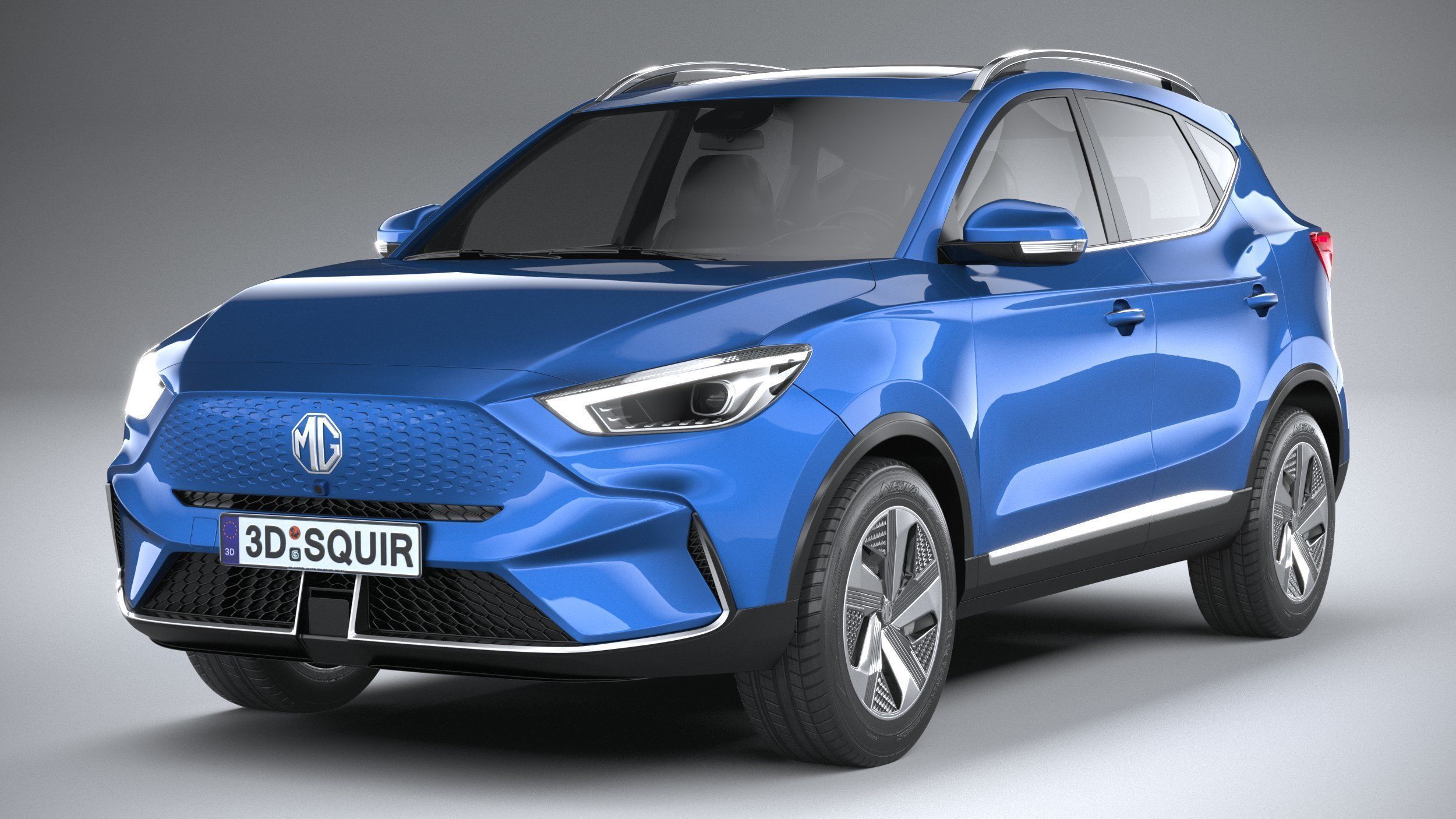MG ZS EV 2022 3D model_2
