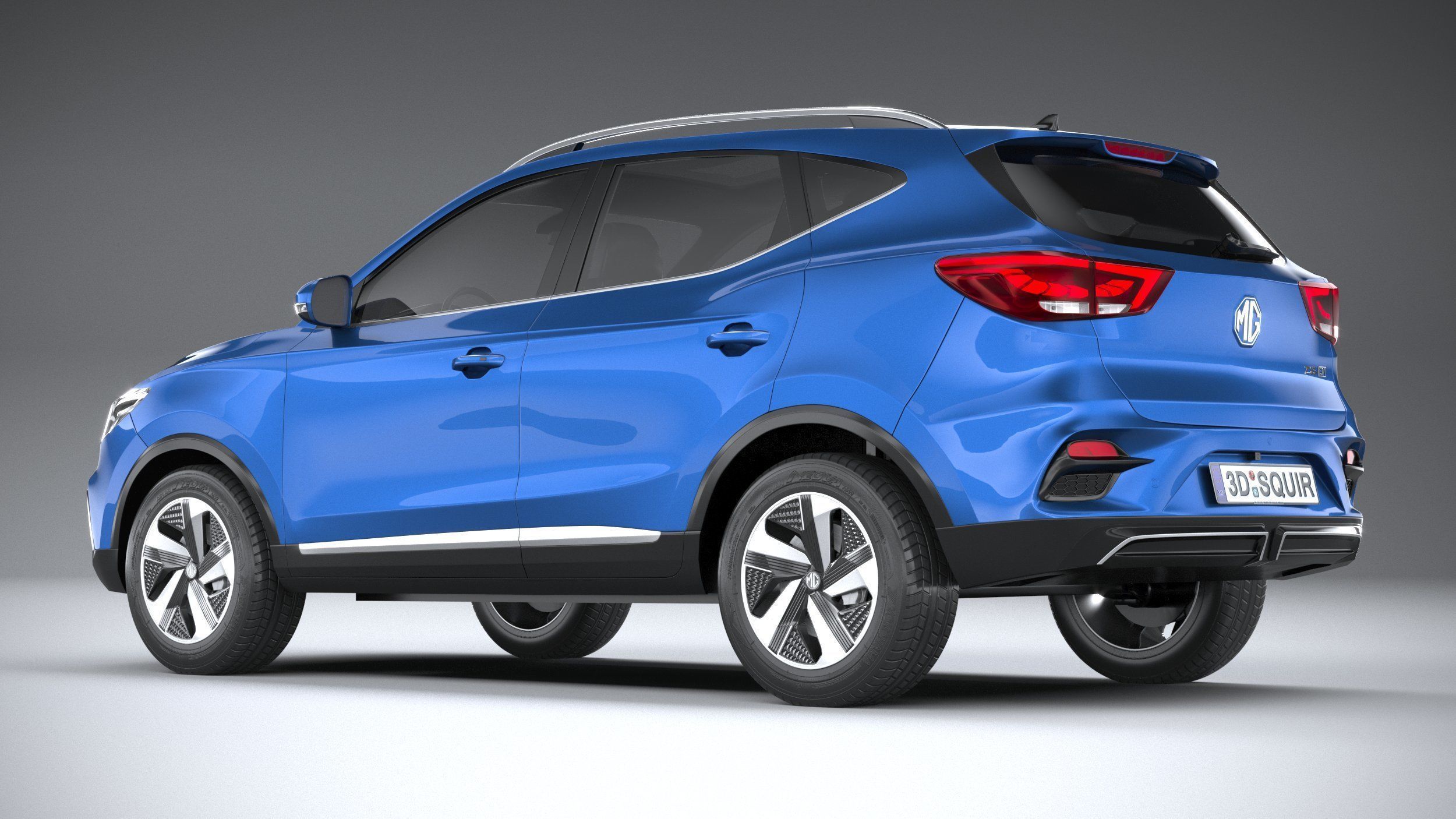 MG ZS EV 2022 3D model_5