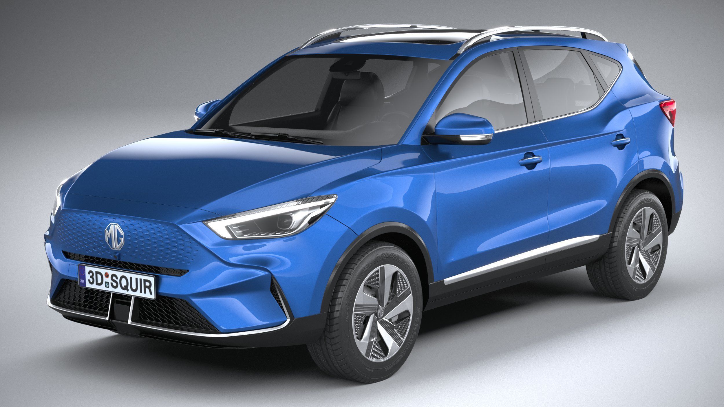 MG ZS EV 2022 3D model_1
