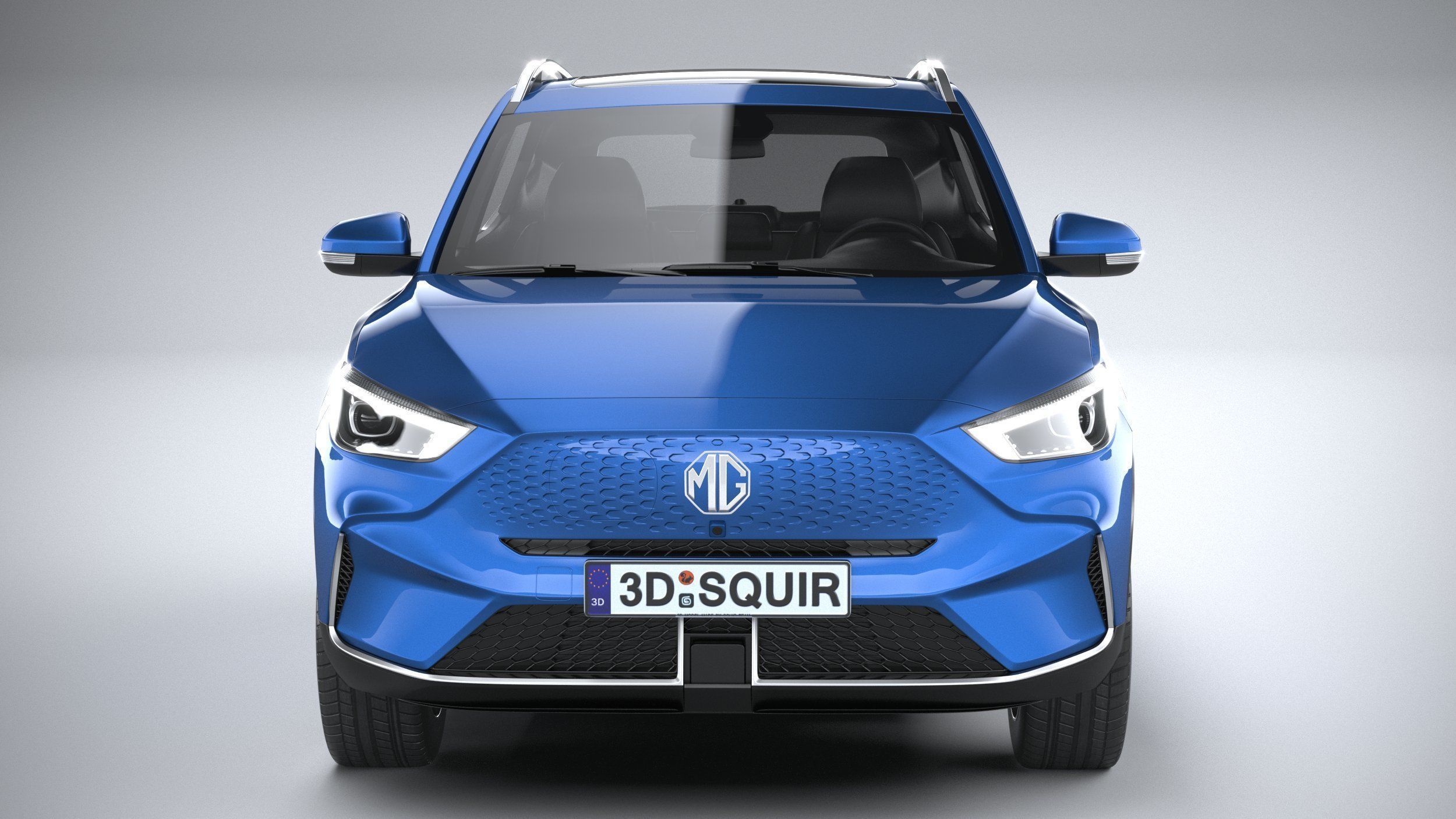 MG ZS EV 2022 3D model_13