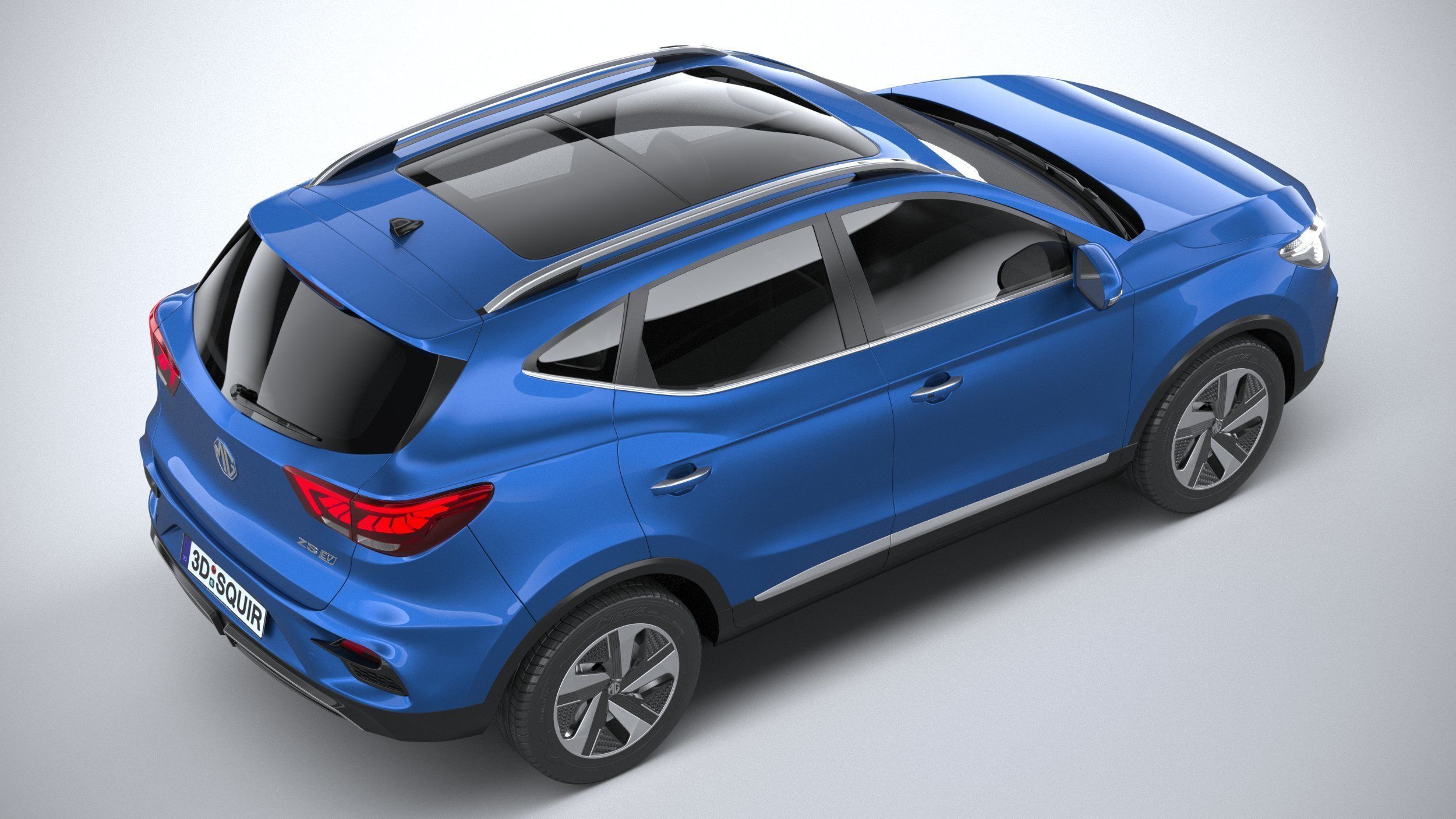 MG ZS EV 2022 3D model_10