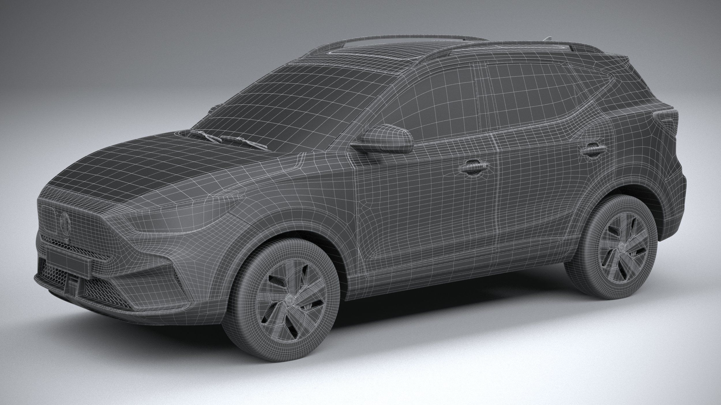 MG ZS EV 2022 3D model_21