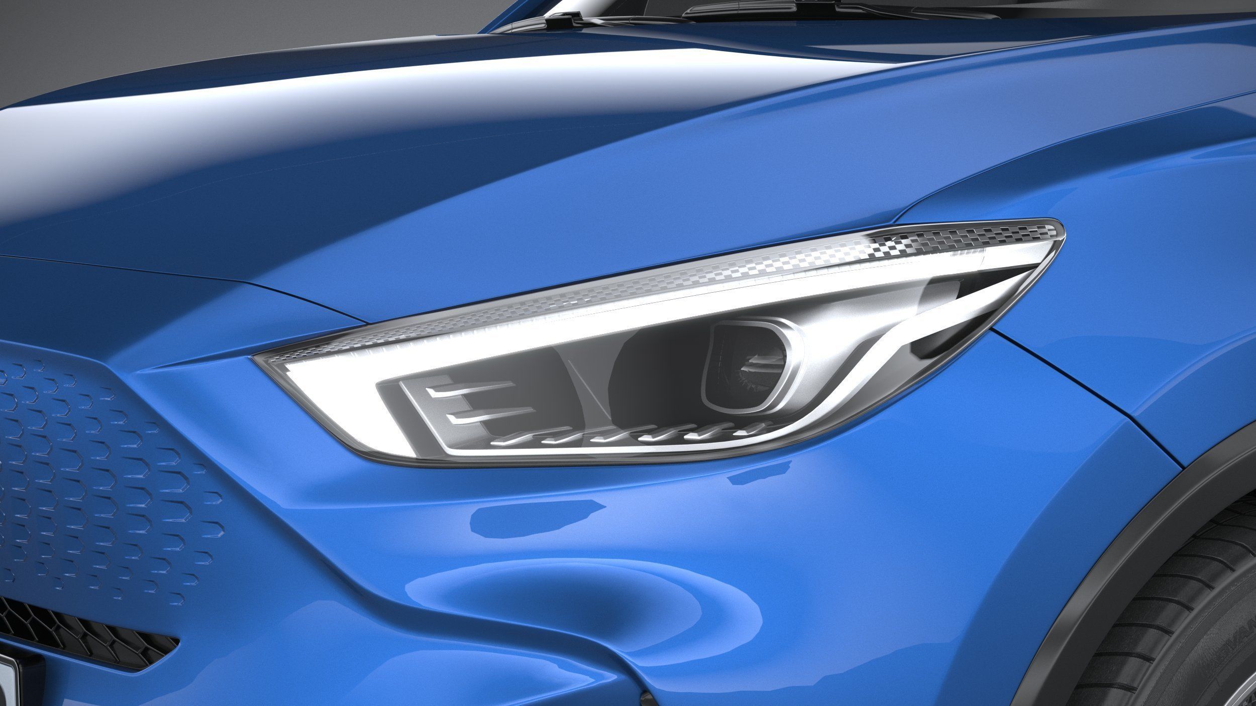 MG ZS EV 2022 3D model_14