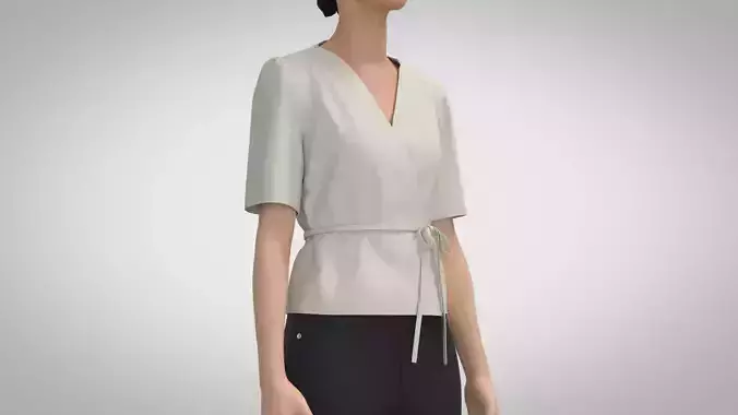 Wrap Blouse