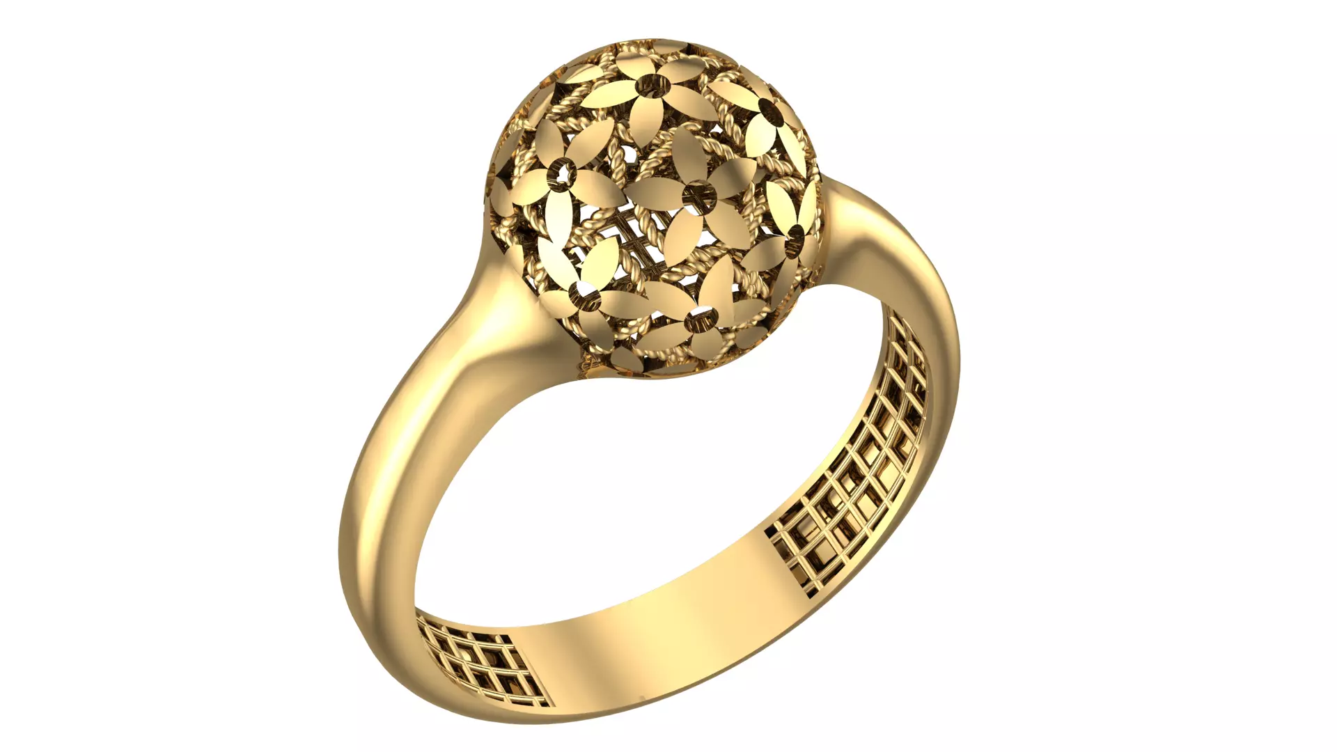 Ungari Fusion Ring 3D print model_0