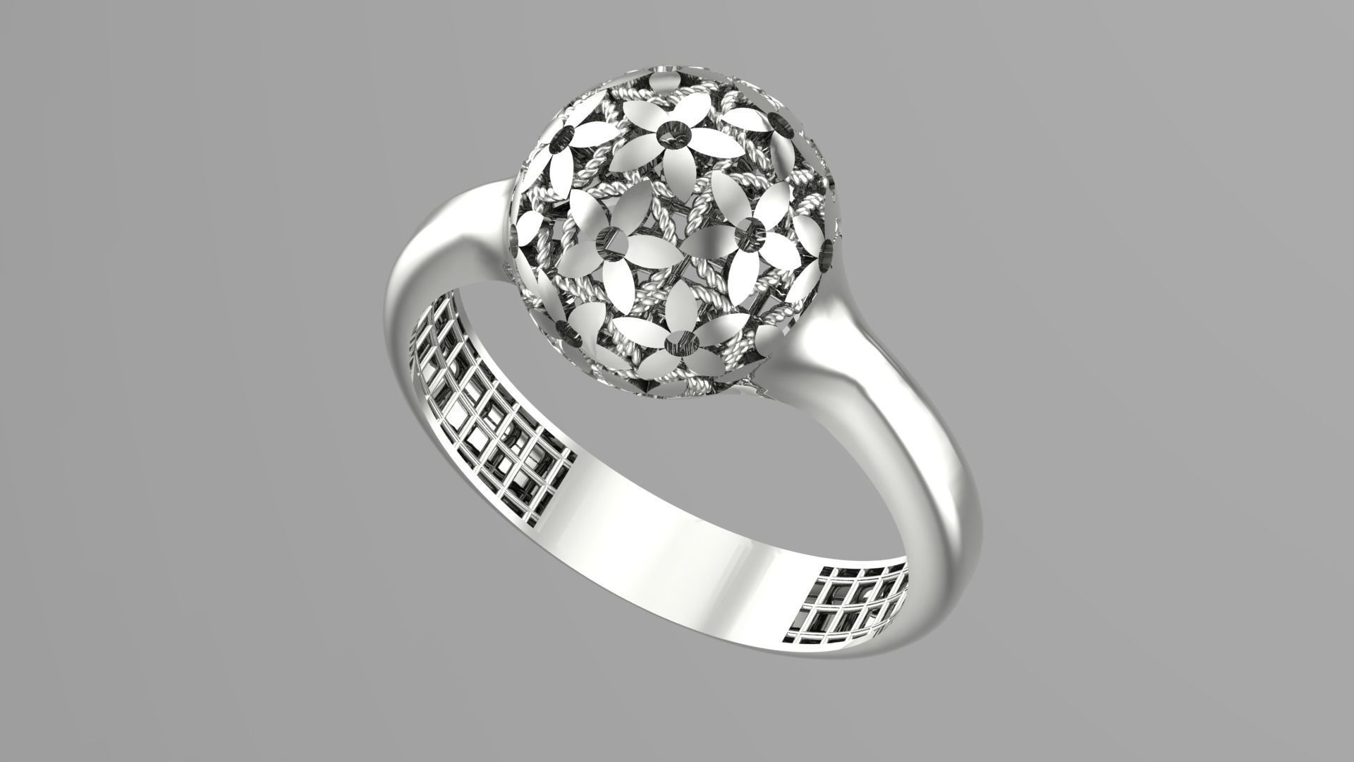 Ungari Fusion Ring 3D print model_2