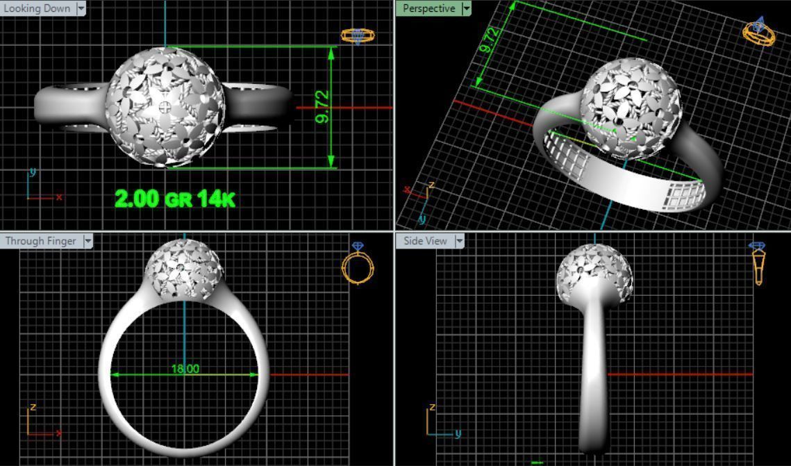 Ungari Fusion Ring 3D print model_3