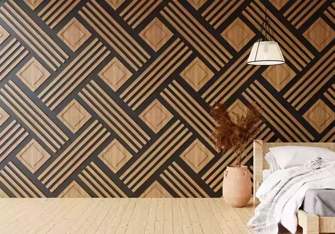 Wall wood seamless set2 V24