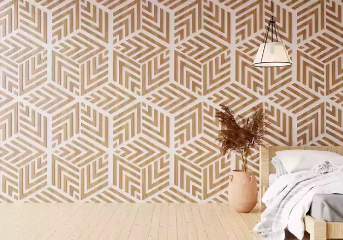 Wall wood seamless set2 V26