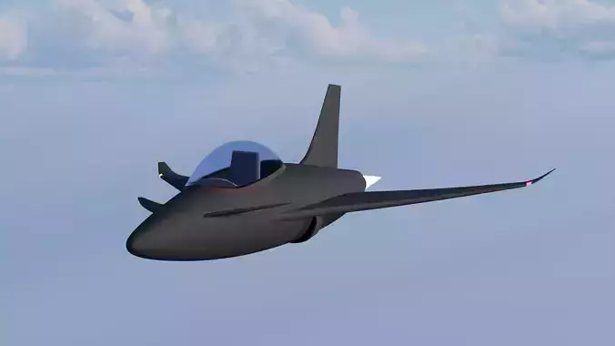 Small Concept Fighter Jet
