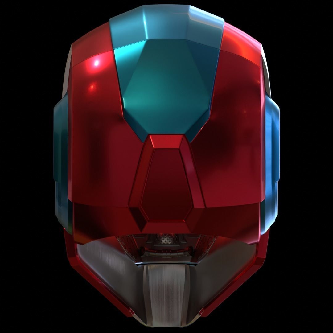 Iron Patriot war machine MK2 3d printable model 3D print model_3