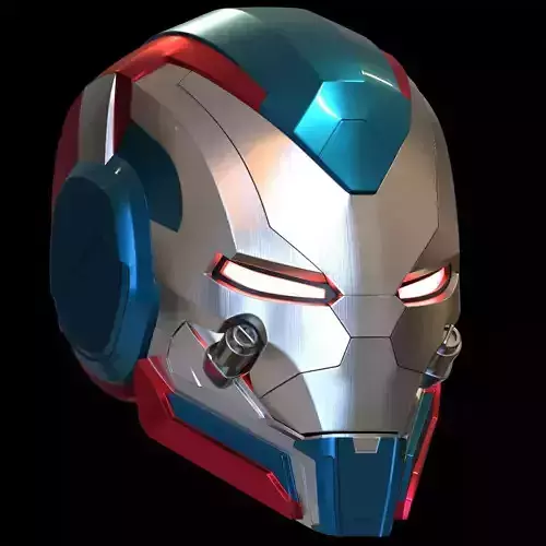 Iron Patriot war machine MK2 3d printable model 3D print model