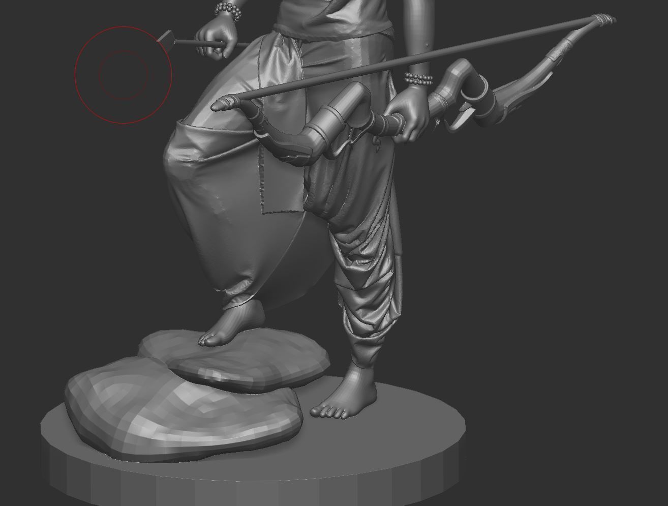 Ram Indian God  3D print model_14