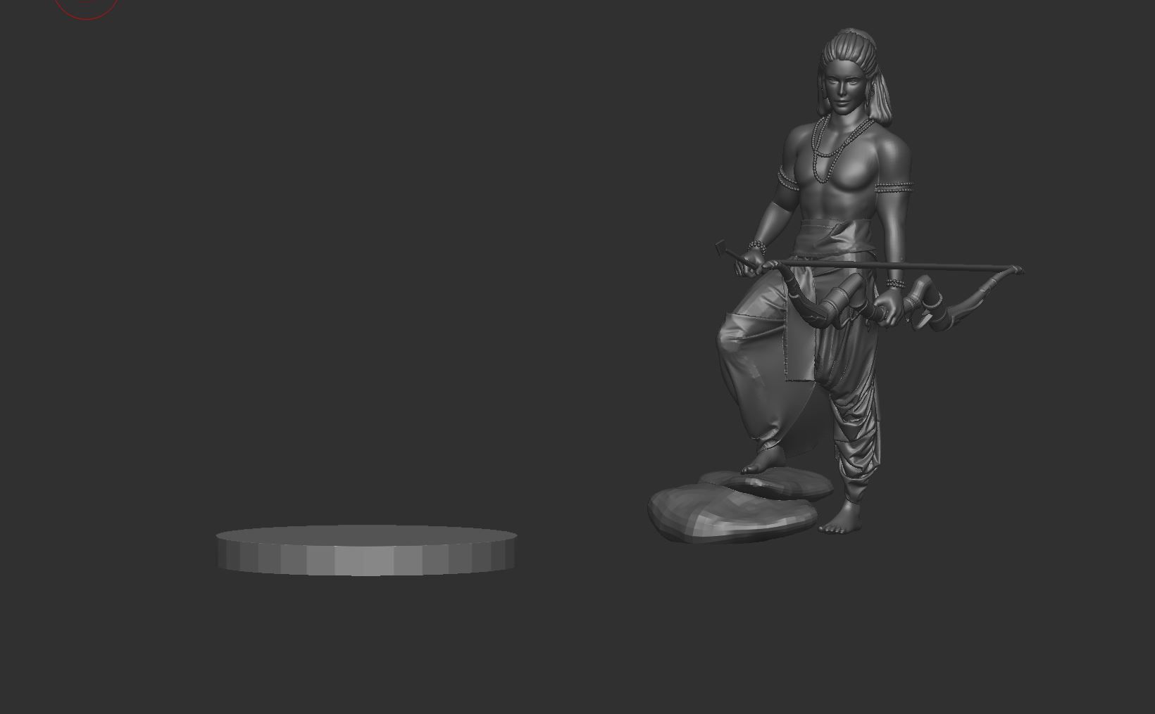 Ram Indian God  3D print model_12