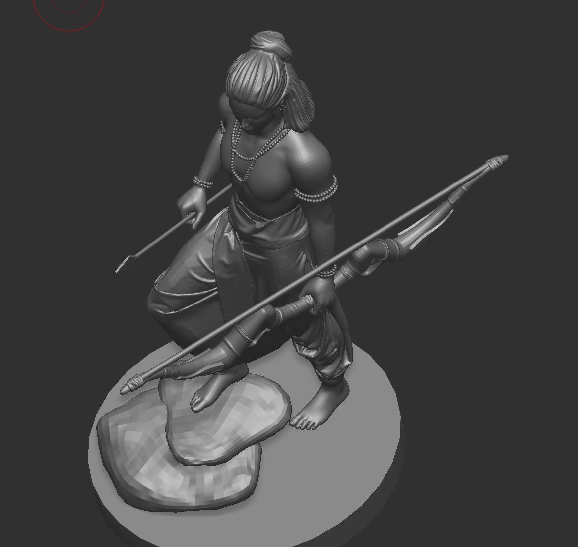 Ram Indian God  3D print model_15