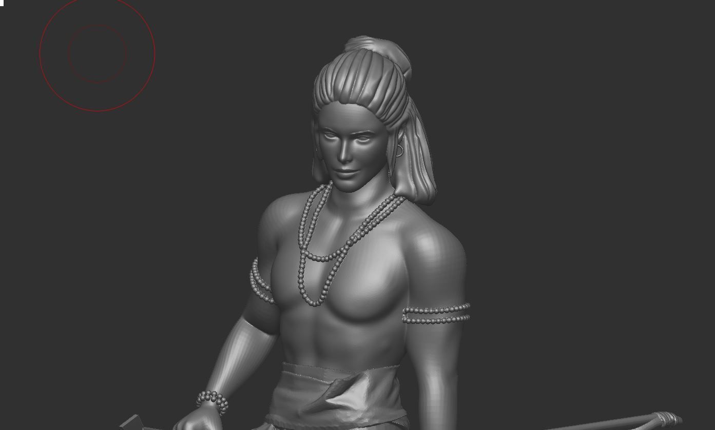 Ram Indian God  3D print model_18