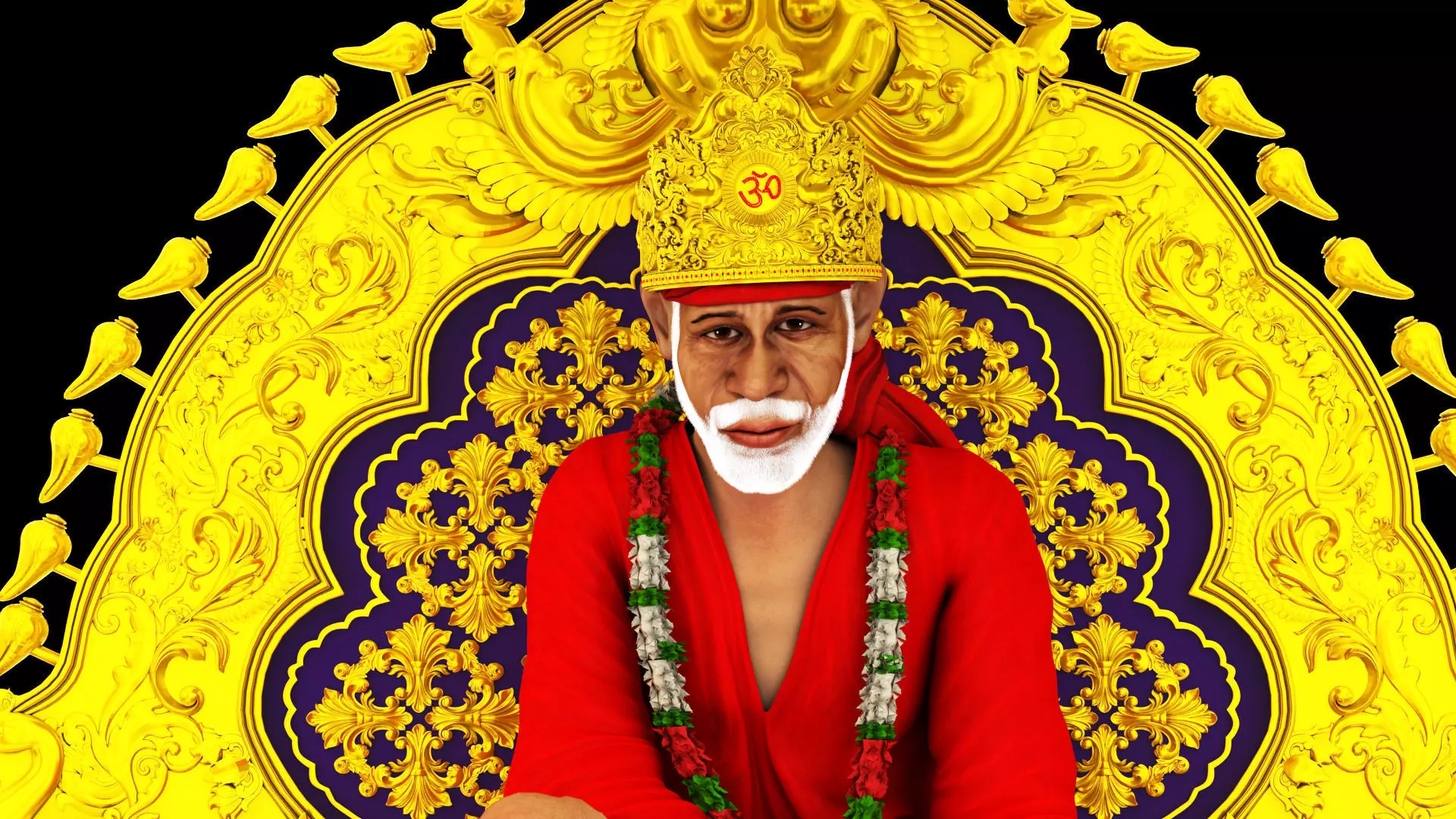 shirdi sai baba 3D model