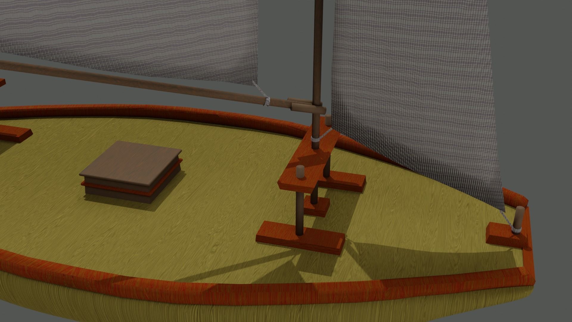 RAFT - BRAZILIAN JANGADA 3D model_7