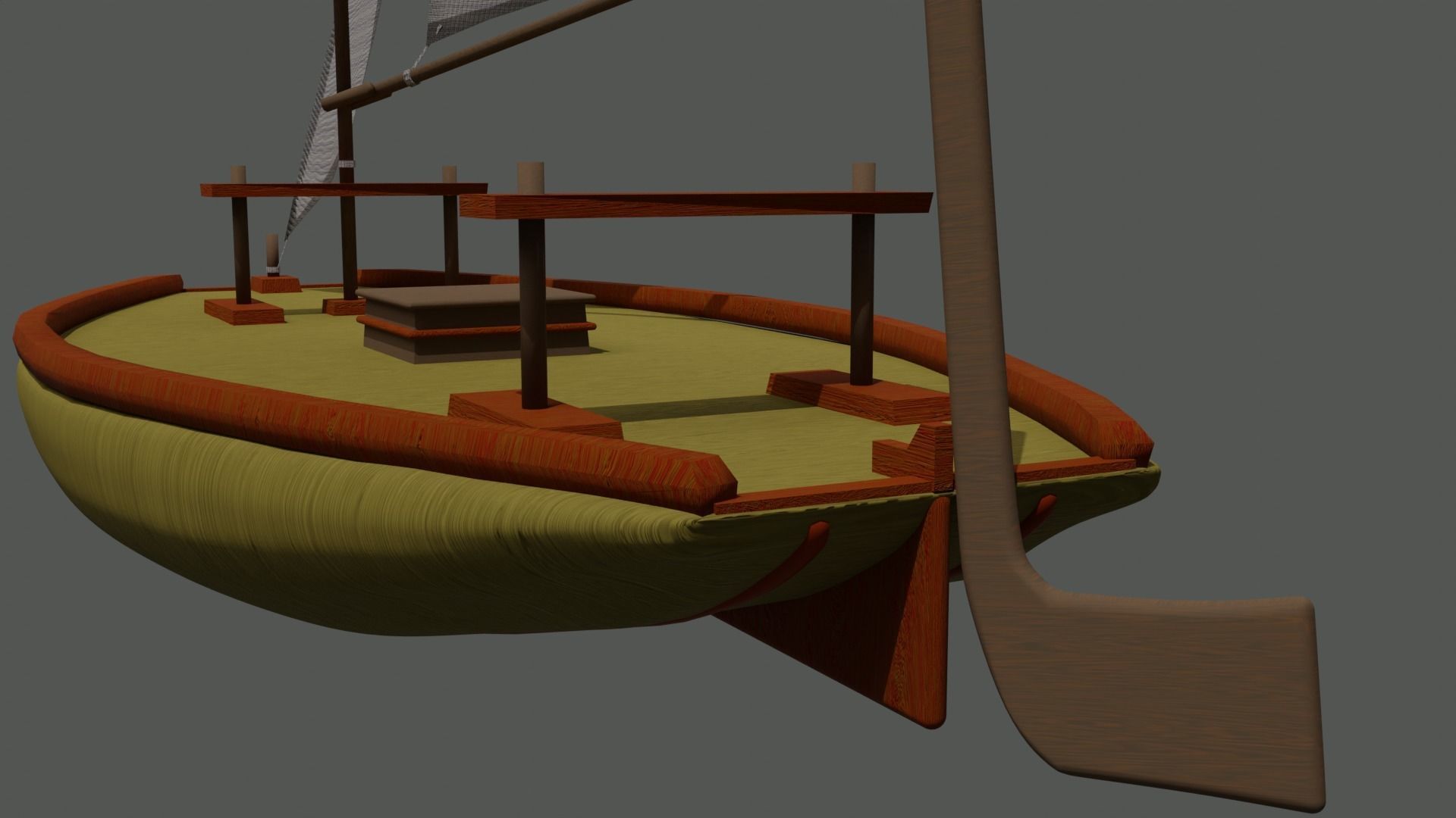 RAFT - BRAZILIAN JANGADA 3D model_6