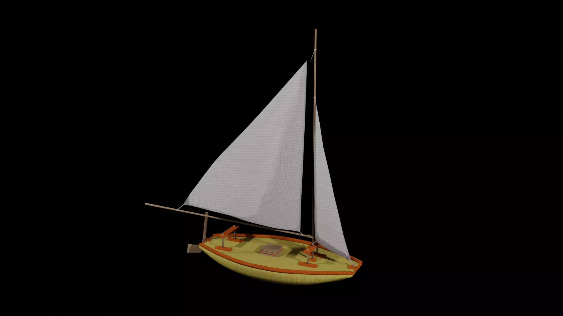 RAFT - BRAZILIAN JANGADA 3D model_0