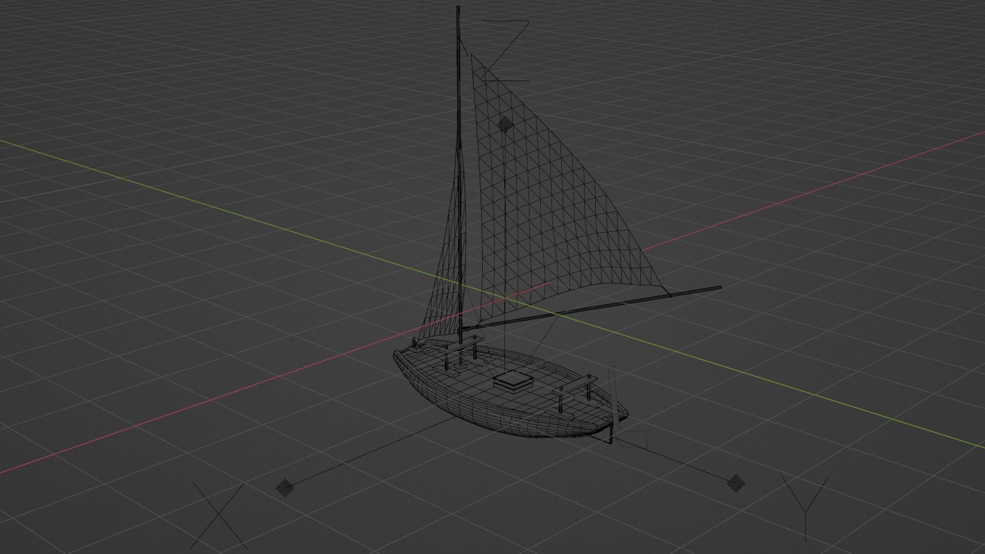 RAFT - BRAZILIAN JANGADA 3D model_4