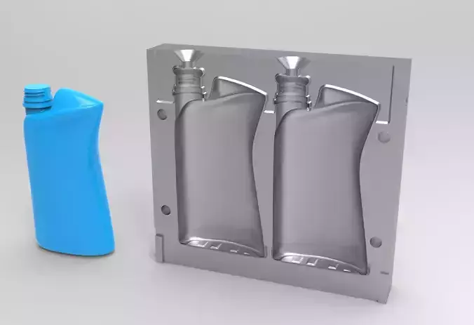 Blow Mold oil Bottle 1 litr 