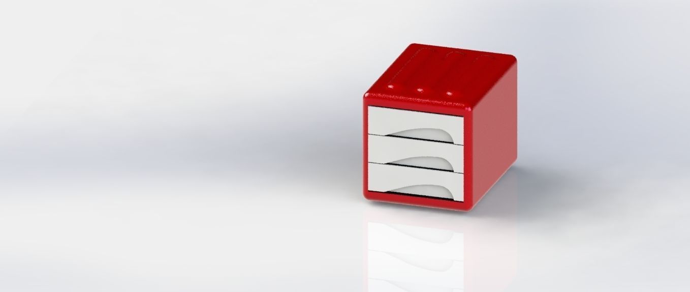 Office Sorter 3D model_11