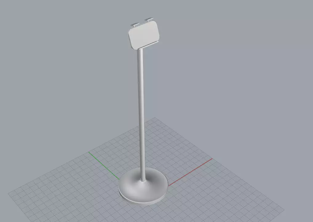 ipad holder phone holder 3D model_0