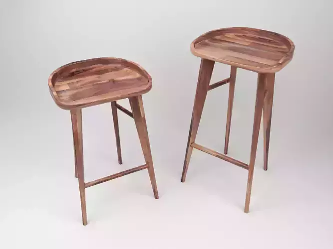 Wooden Bar Stool