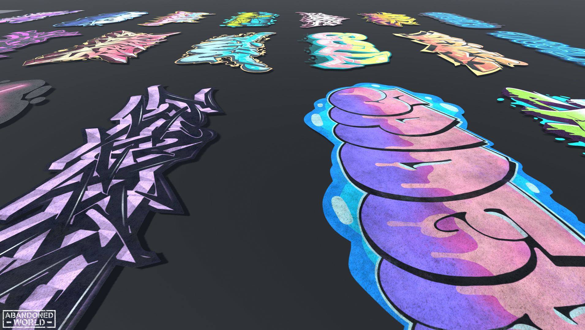 Graffiti Pack Decals V Texture_12