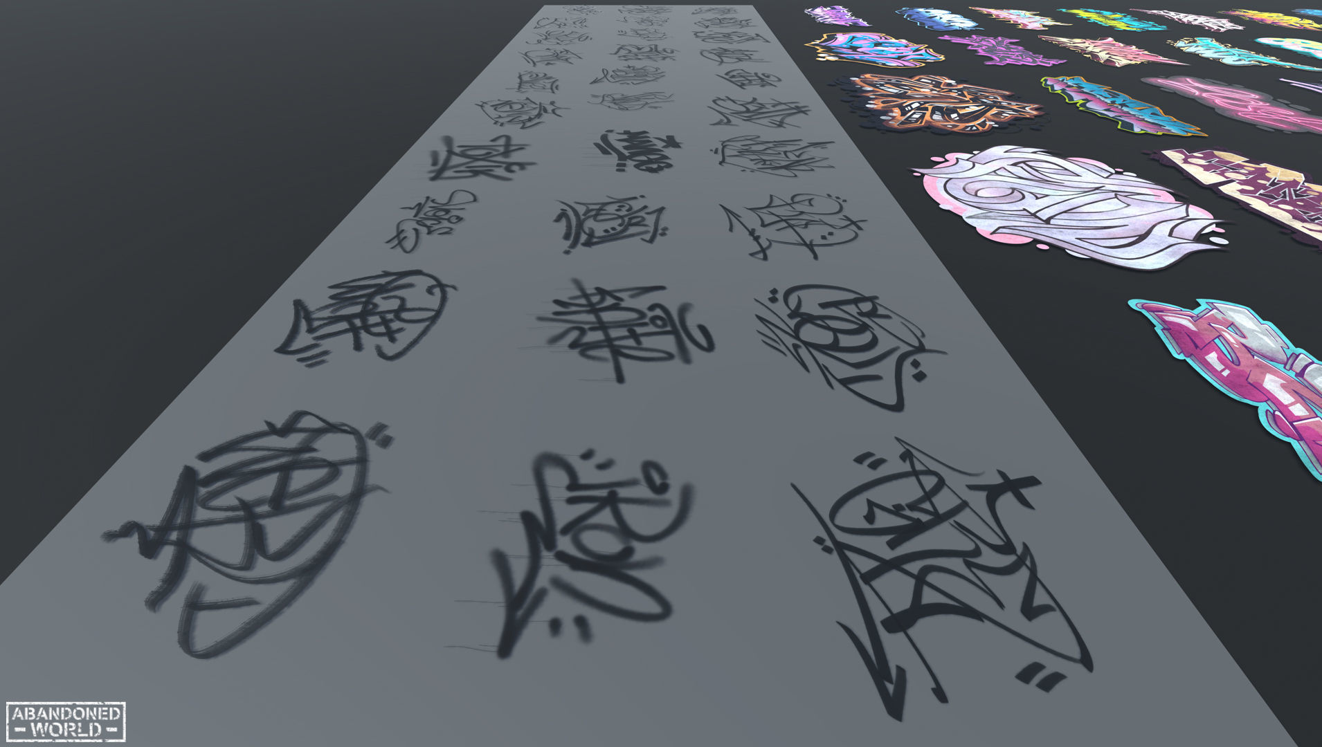 Graffiti Pack Decals V Texture_15