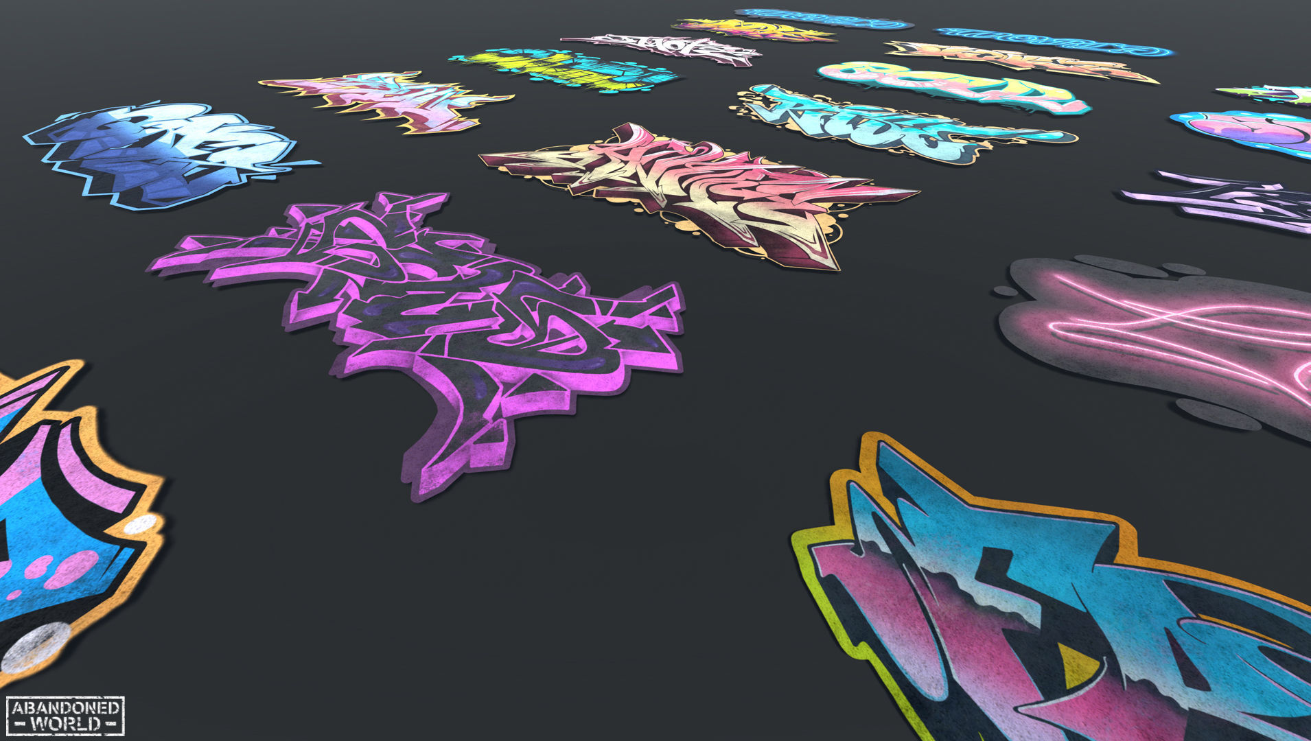 Graffiti Pack Decals V Texture_14