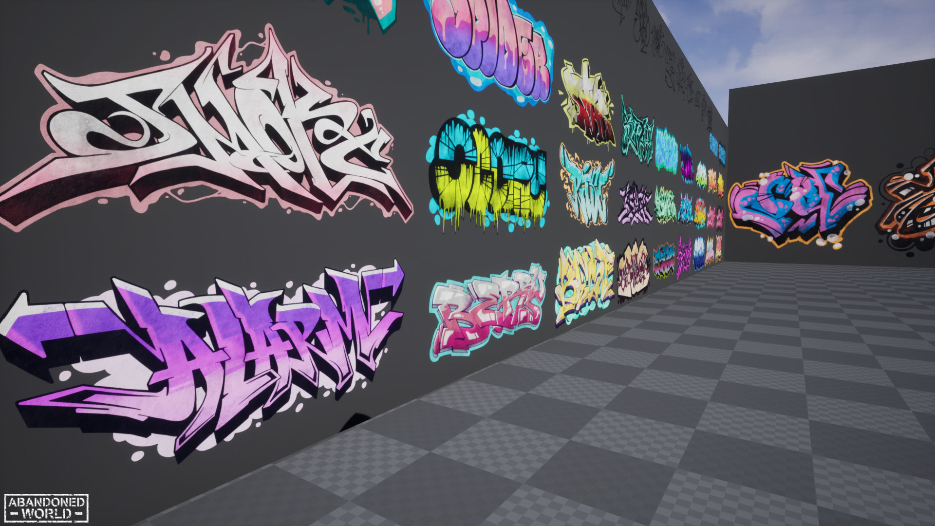 Graffiti Pack Decals V Texture_1