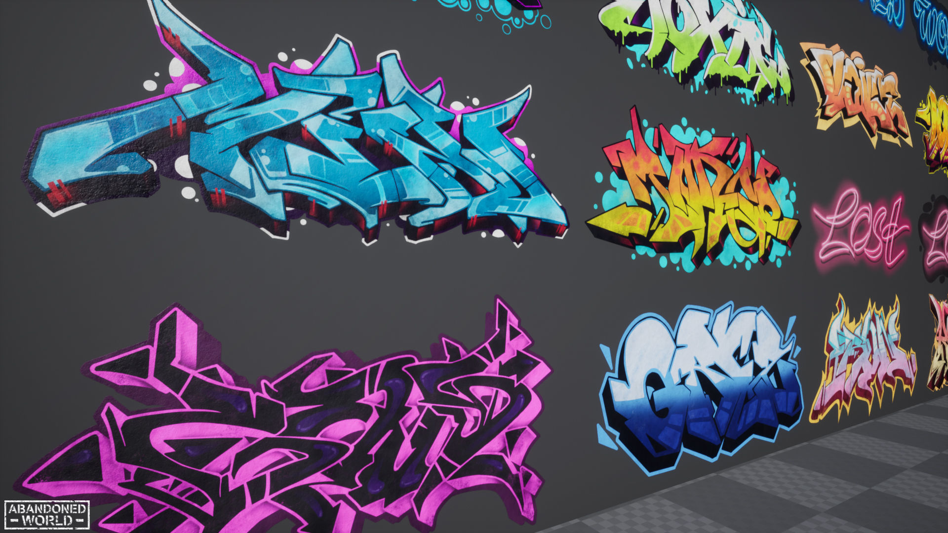 Graffiti Pack Decals V Texture_3