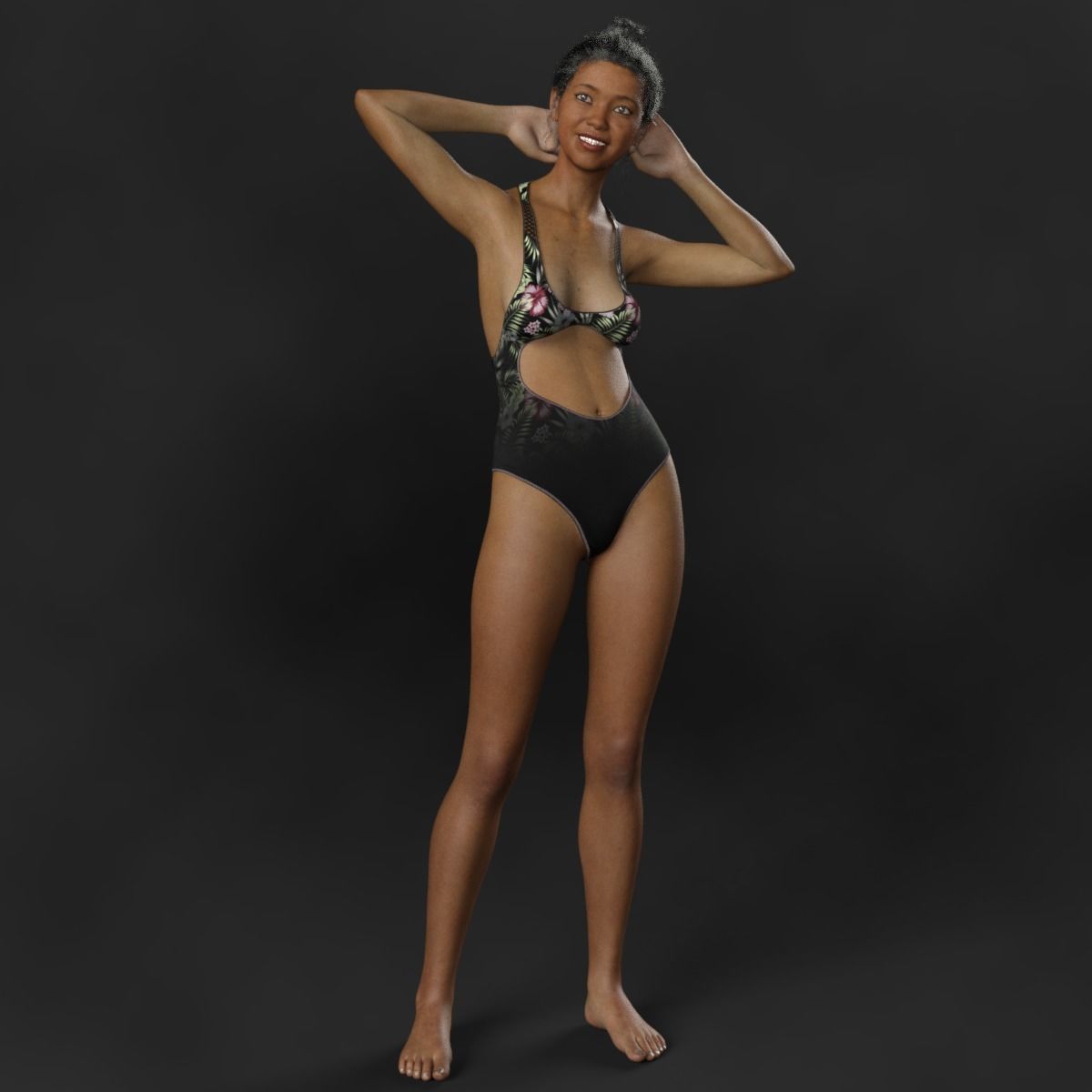 Amira V2 High Quality Textures For G8 Female Texture_8