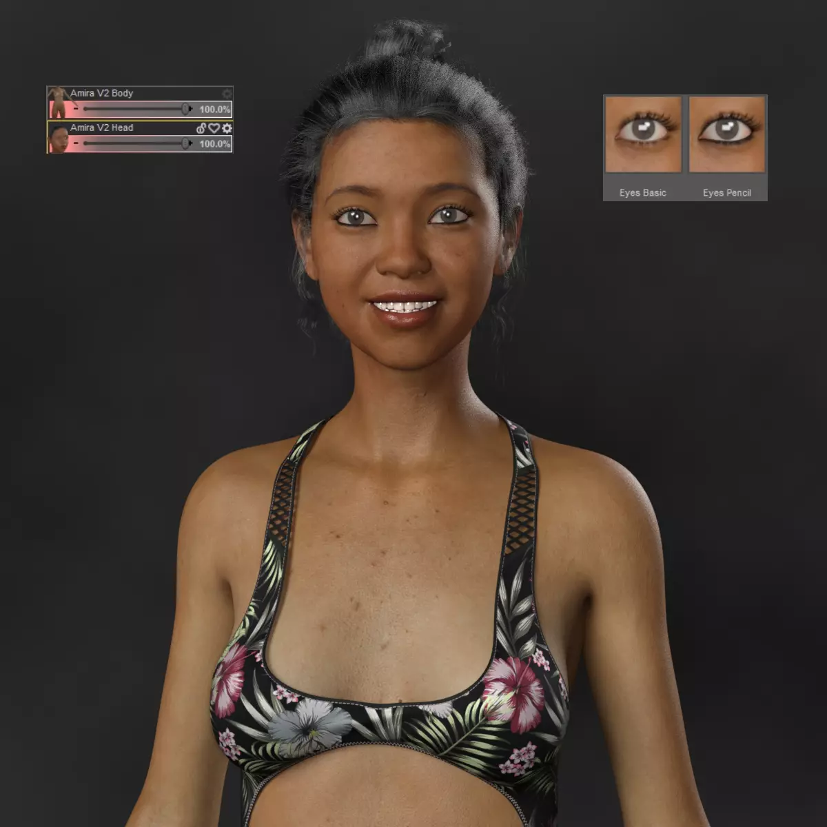Amira V2 High Quality Textures For G8 Female Texture_0
