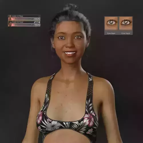 Amira V2 High Quality Textures For G8 Female Texture
