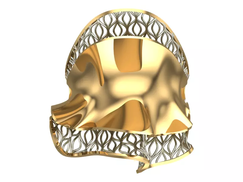 10-PCS WAX RINGS-R08 3D print model_0