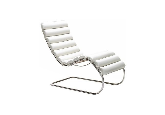 Mies Van Der Rohe Mr Chaise Lounge Chair 3D model
